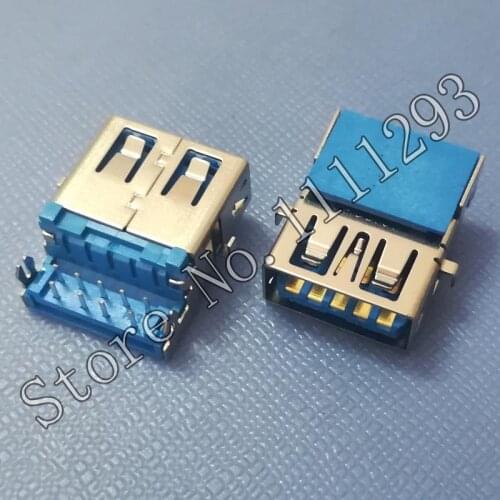 10pcs/lot 3.0 USB Jack Soket Connector for Samsung NP 550PP5C 550P7C NP550P5C NP550P7C etc USB3.0 Port