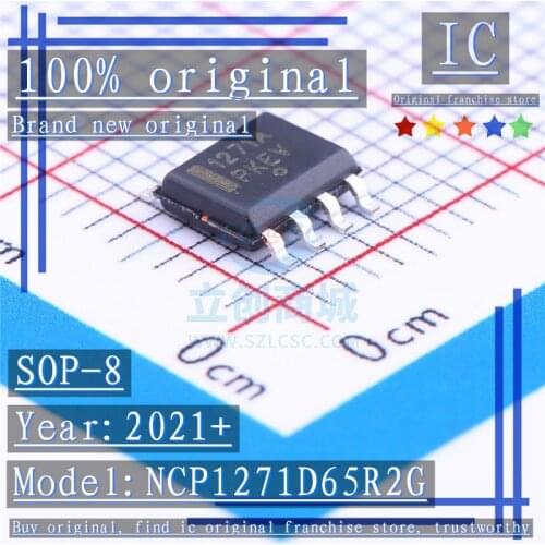 2021+100% Brand new original NCP1271D65R2G 1271A SOP-8 LCD power management chip