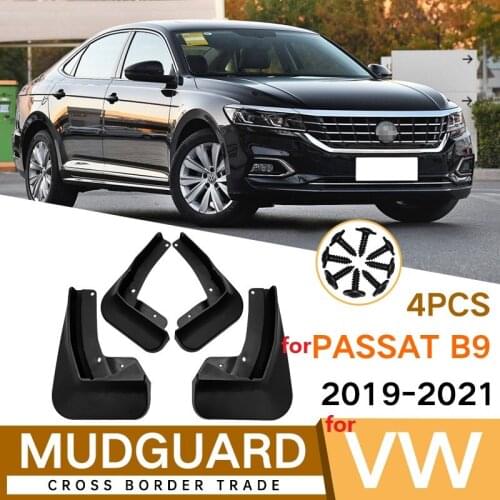 4 PCS Mudflap For Volkswagen VW Passat B9 2019-2021 Front Rear Car Fender Mud Flaps Guard Splash Flap Mudguards Accessories