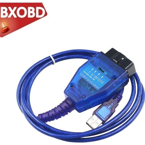 FT232RL FTDI VAG KKL + FIAT ECU Scan Tool Diagnostic Cable for VAG USB Interface with Switch