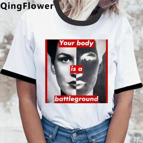 Women Feminism GRL PWR Ullzang T-shirt Feminists Harajuku T Shirt Girl Power 90s Graphic Tshirt Grunge Aesthetic top tees female