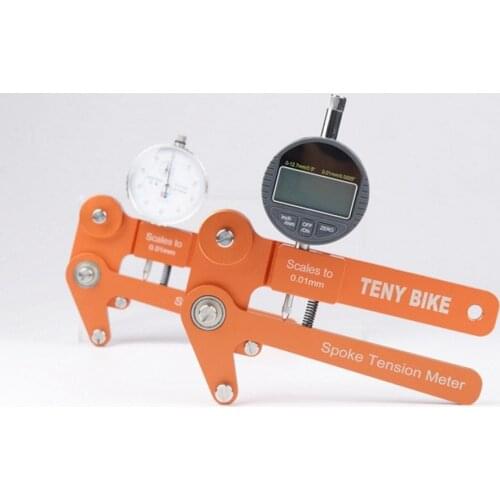 Bicycle Spoke Tension Tester Digital Scale 0.01mm Bicycle Indicator MTB Bicycle Tensiometer Bicycle Wheel Builder Tool