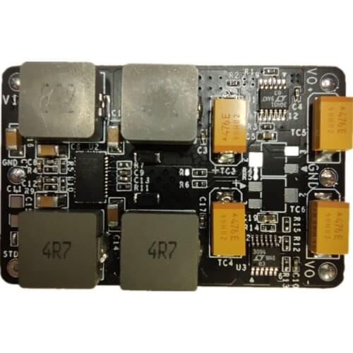 LT8582+LT3045+LT3094 Positive and negative 12V double power output ultra-low noise power module