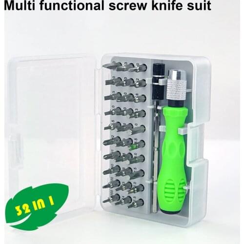 32-In-1 Disassembly Repair Tools Screw Knife Hardware Screwdriver Combination Set Multifunctional Suit