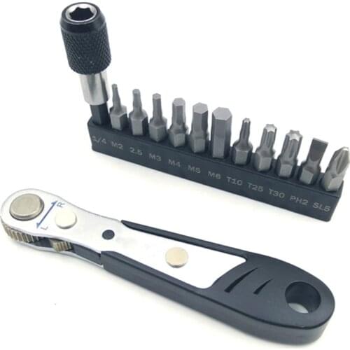 Mountain Bike Torque Wrench Set Allen Key Repair Socket Bicycle Spanner Wrenches