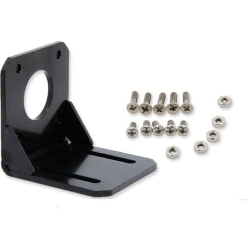 NEMA 17 Mounting L Bracket Mount 42 step motor bracket fixed seat motor support base with screw for 3d printer parts
