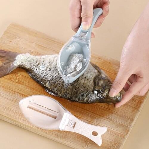 Fish Scale Fast Remove Fish Cleaning Peeler Scraper Seafood Tools Fish Skin Brush Scraping Fish Bone Tweezers Fish Knife Grater