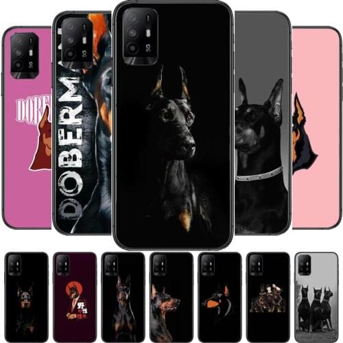 Luxury Doberman petFor Realme C3 Case Soft Silicon Back cover OPPO Realme C3 RMX2020 Coque Capa Funda find x3 pro C21 8 Pro a91