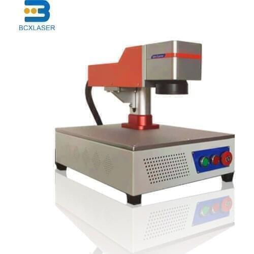 10w 20w 30w 50w gold sliver steel aluminum plastic pvc pipe fiber laser marking machine