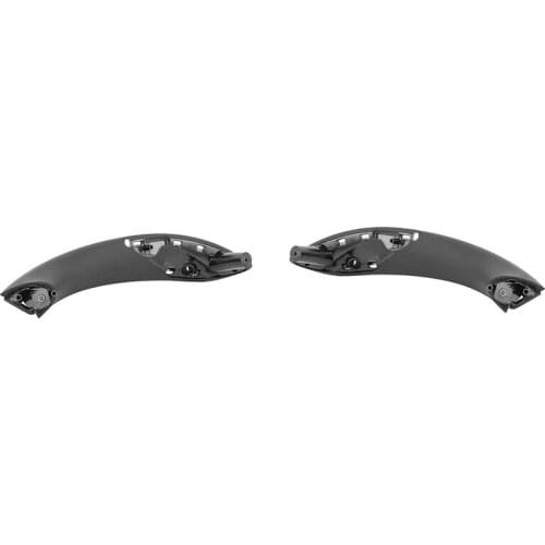 1 Pair for Sedan Front Left Right Inner Door Panel Handle Car Pull Trim Cover for BMW 3 Series F30 Black