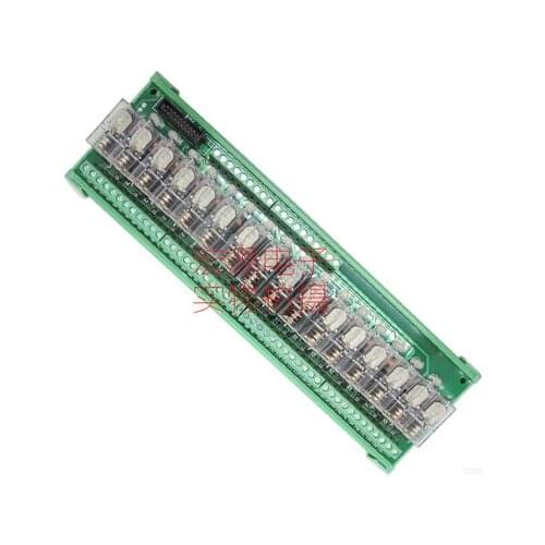16 relay module PLC amplifying board drive control board DC24V 12V NPN / PNP compatible