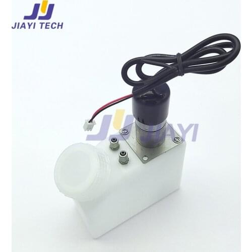 250ml Ink Tank with Stirring Motor for White Ink/Water-Based Ink/ECO-Slovent for L1800 R1390 Modify DTF Printer,Two Connector
