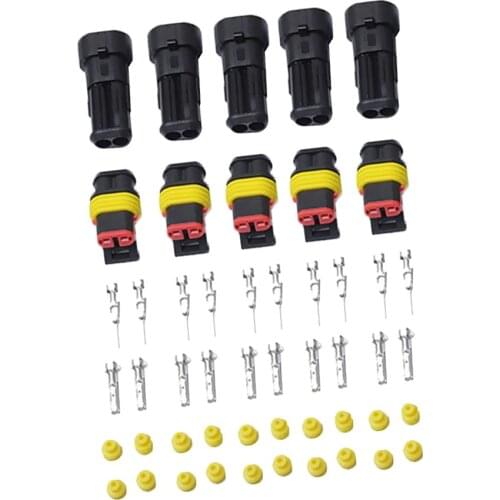 5 Sets Waterproof Connector Wire Circuit Connection Accessories