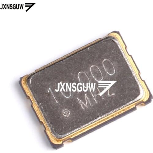 10PCS SMD active crystal oscillator 7050 10.000MHz 20PPM 3.3V 5*7mm 4 foot 5070 resonator