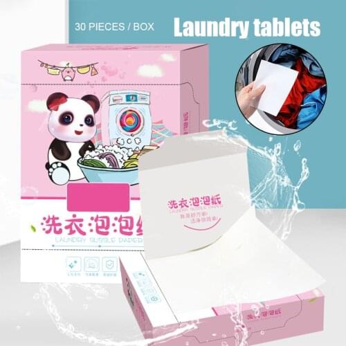 30pcs Laundry Anti-dye Color Film Sheet Anti-clothes Coloring Laundry Clothing Paper Absorbent Paper C1