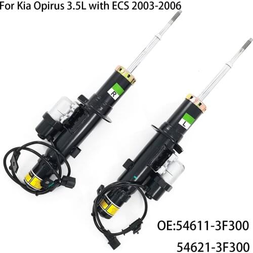 NEW One Pair Electric Suspension Front Right&Left Shock Absorber for Kia Opirus 3.5L with ECS 2003-2006 54611-3F300 54621-3F300