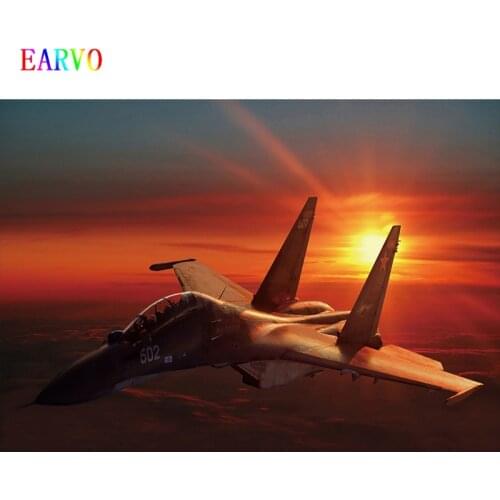 Modern Warfare Photography Backdrops Aeroplane wall wallpap Home decoration Photographic Backgrounds cloth For the Photo Studio
