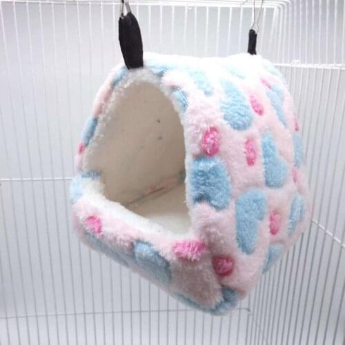 Small Pets Cotton Winter Warm Fleece Nest Sleeping Bag For Hamster, Squirrel, Chinchillas