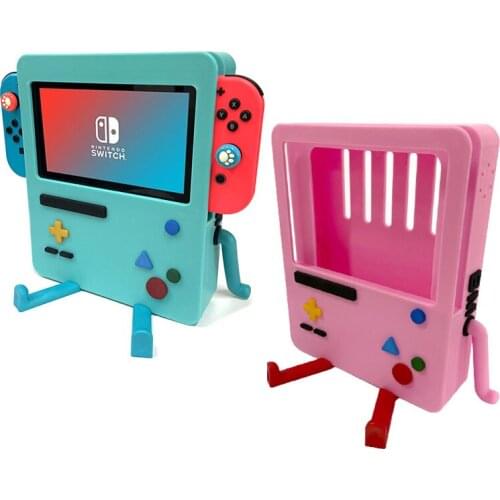 Game Console Bracket For Switch Cute Cartoon Silicone Handheld Game Console Screen Support Frame Game Console Accessories