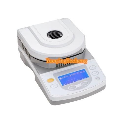 Lab Moisture Analyzer Tester W/ Halogen Heating DSH-50A-1 50g Capacity 1mg 220V Free Shipping