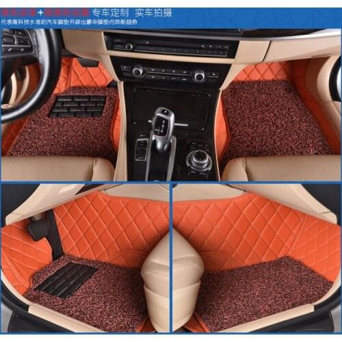 Myfmat custom foot leather rugs mat for PEUGEOT 3008 2008 4008 5008 308SW 307CC 206CC 307SW free shipping hot sale black coffee