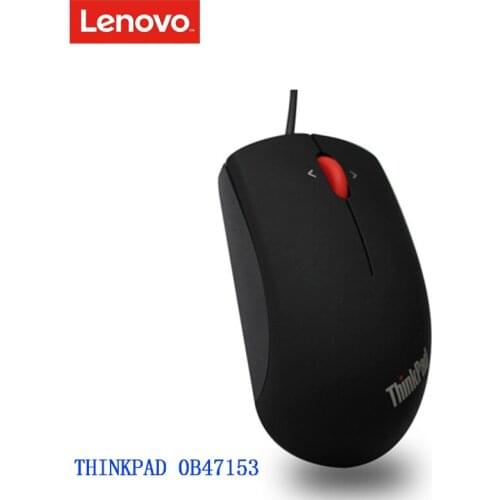 LENOVO THINKPAD 0B47153 Wired Black Mouse PC/Laptop Mouse with 1000dpi USB Interface Supprt Official Test for Windows10/8/7