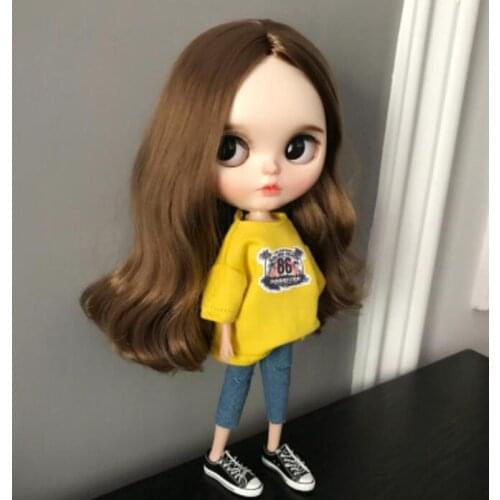 Doll clothes tshirt shirt pants for 1:6 dolls A190