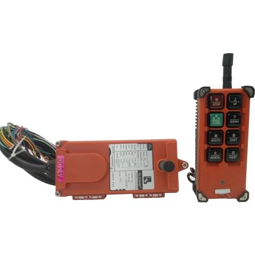 24V Industrial remote controller switches Hoist Crane Control Lift Crane 1 transmitter + 1 receiver F21-E1B