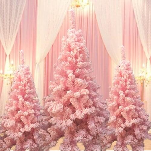 Christmas tree in pink Custom to size Large size artificial tree Christmas tree in blue or gold Christmas in white