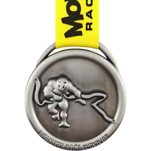 Custom 3D Zinc Alloy Marathon Sports Medal