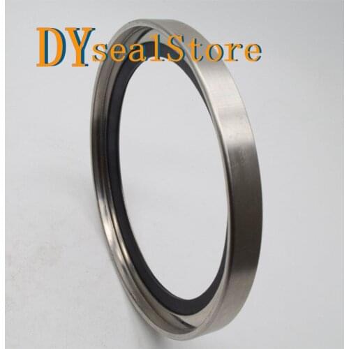 Screw air compressor SS+PTFE Double lip stainless steel oil seal125*150*12/125X150X12High temperature and pressure resistance