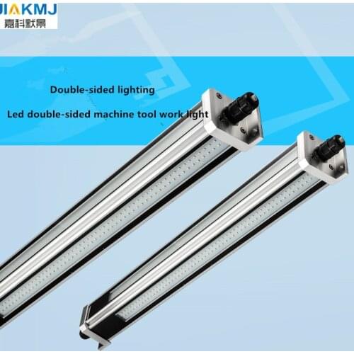 High quality CNC lathe led work light 28W waterproof explosion-proof high-power double-sided light strip bar machine tool lamp