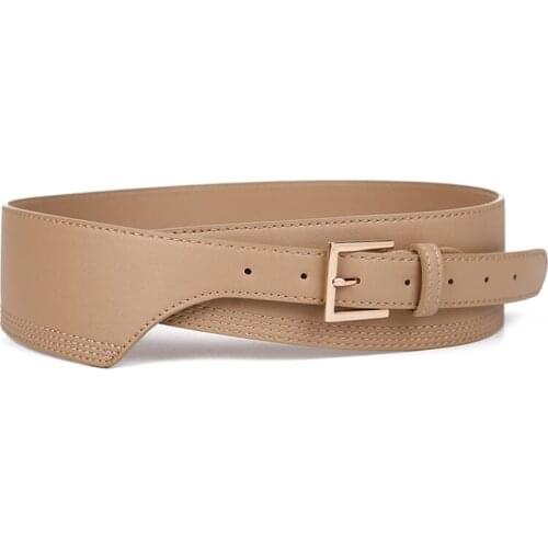 2021 PU Ladies Belt Ladies Square Pin Buckle Belt Black Jeans Belt Chic Luxury Brand Ladies Retro Belt Female Belt