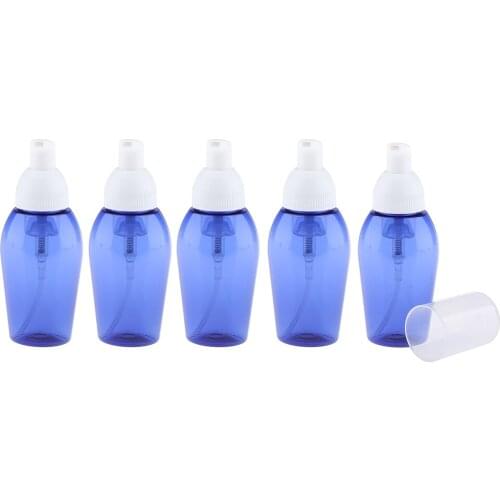 5x Foaming Soap Dispenser Pump Bottle Makeup Cosmetic Bottles 80ml Jar Shape