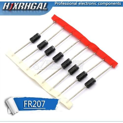 5pcs Rectifier Diode 2A 1000V DO-15 FR207 hjxrhgal