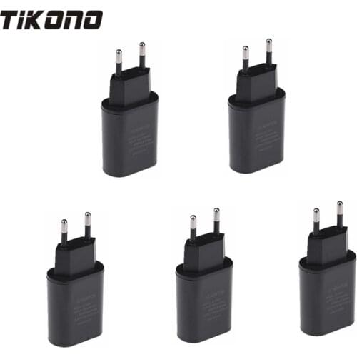 5x 2A USB Wall Charger Plug AC Home Power Adapter for Iphone 6 5 Phone Charger for Samsung Android Pixel Cable Adapter