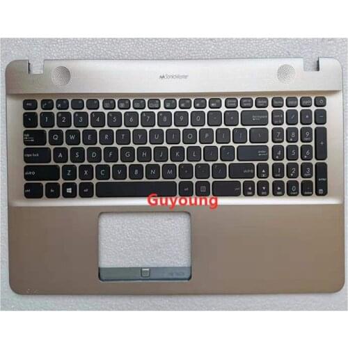90% new keyboard with palmrest upper cover for ASUS vivobook x541L A541 x541sc R541U F541UJ VM592U top case