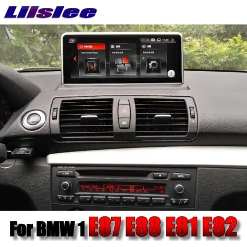 For BMW 1 E87 E88 E81 E82 2004~2013 LiisLee Car Multimedia GPS Audio Hi-Fi Radio Stereo Original Style For NBT Navigation NAVI