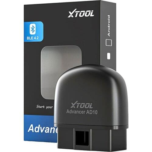 XTOOL AD10 OBD2 Diagnostic Scanner Bluetooth ELM327 Engine Code Reader HUD Head