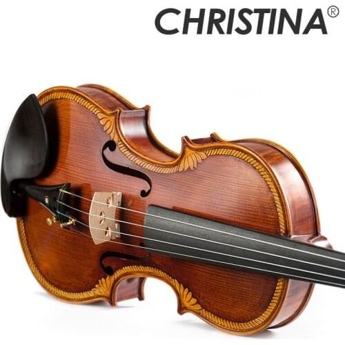 Kristina V07 Carved Violin Professional Adult Child Performance Hand Carved Violin