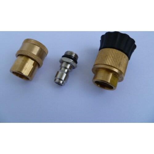 M14*1.5 Washing machine / car wash /brush pump / accessories high pressure water gun adjustable fan-shaped cylindrical two-posit