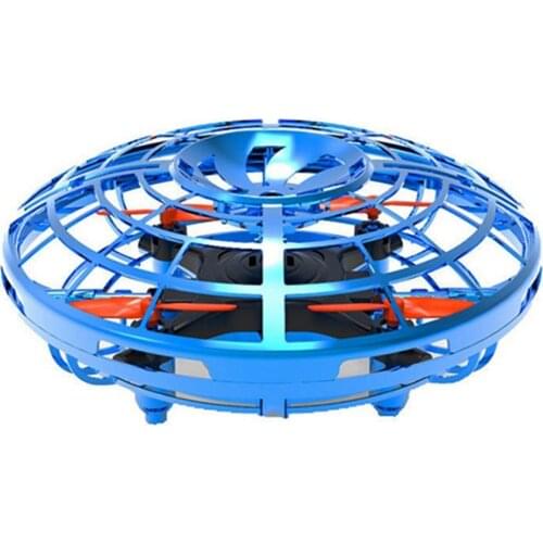 Mini Drone Infrared Sensor Ufo Flying Toy Induction Aircraft Quadcopter For Kids Childrens Game Toys