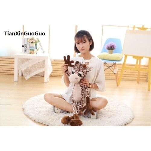 Stuffed plush toy about 60cm lovely jungle giraffe soft plush toy baby toy birthday gift h0813