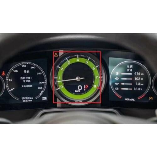 Gauge Faces Set For Porsche 911 992 Instrument Cluster Clock Stopwatch Dial Overlay 2019-2021