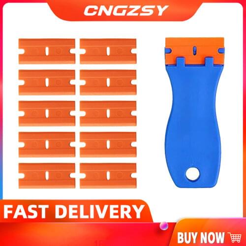 Car Squeegee Auto Window Scraper Wrapping Vinyl Film Wrap Application Installation Tool Kit Magnet Holder Cutter Gloves Tint K1