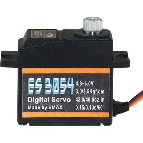 New EMAX Digital Metal Servo ES3003 ES3004 ES3053 ES3054 17g Metal Gear for RC FPV Fixed Wing Airplane Copter
