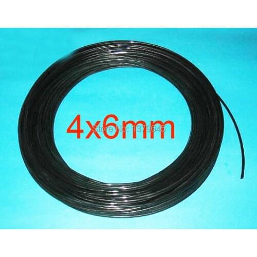 4x6mm 4mm inside diameter 6mm outside diameter PU TUBE pneumatic tubing air compressor pressure hose Poly Urethane air pipe