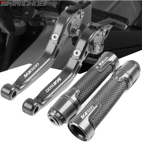 For YAMAHA YZ600 YZ 600 1986 1987 1988 Motorcycle Accessories aluminum Adjustable Extendable Brake Clutch Levers Handlebar Grips