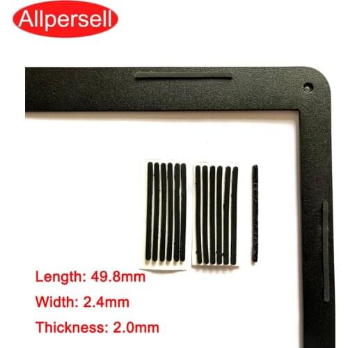 Screen frame rubber pad for Lenovo Dell HP ASUS laptop foot pad feet 49.8mm