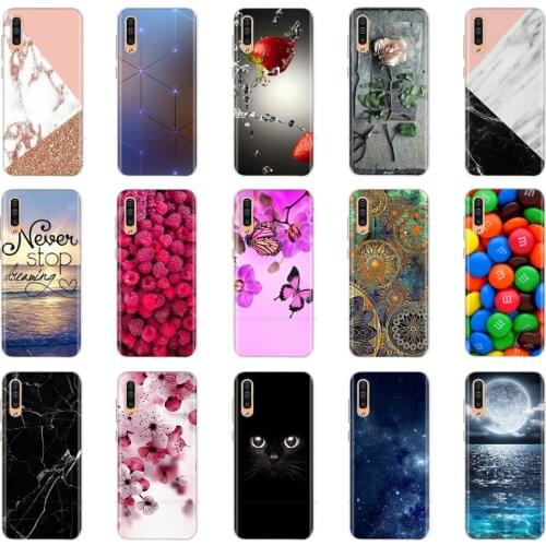 Silicone Case For Samsung Galaxy A50 A505F A505 Phone Case For Samsung Galaxy A50 Case A 50 2019 SM-A505F Cover Soft TPU Coque